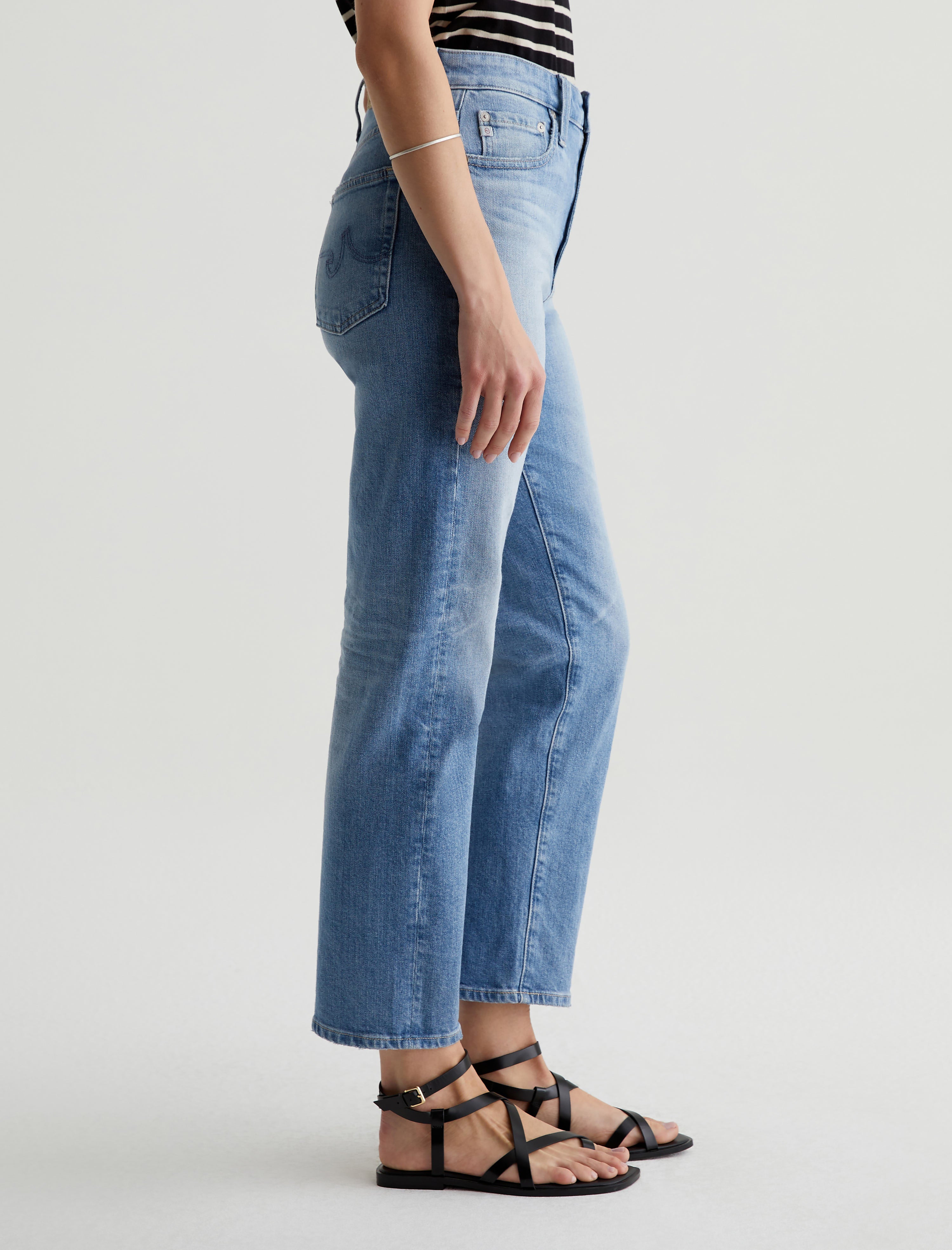 Rian 22 Years Palma AG-ed™ High-Rise Straight Denim Women Bottom Photo 4