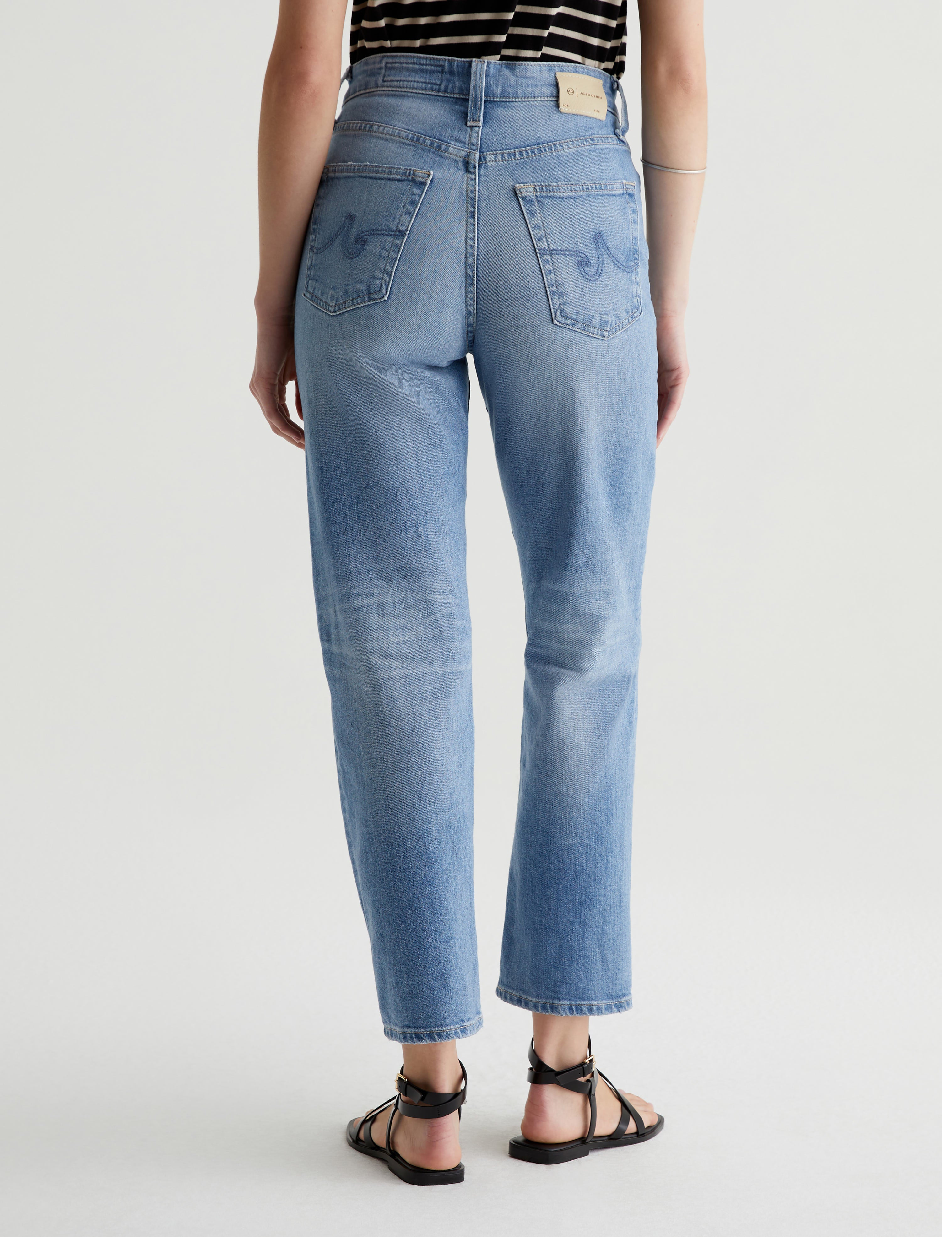 Rian 22 Years Palma AG-ed™ High-Rise Straight Denim Women Bottom Photo 7