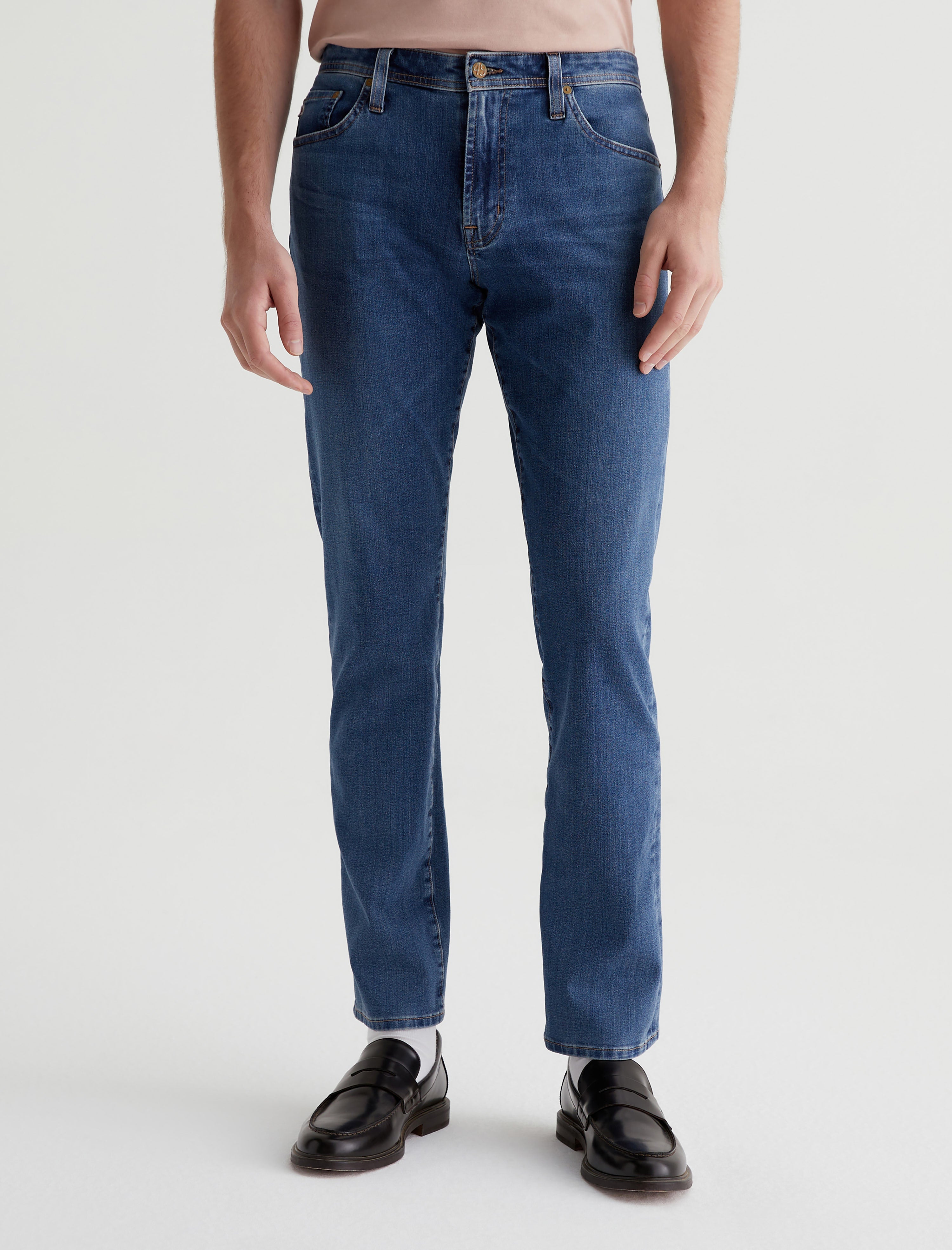 Ag everett slim store straight fit jeans