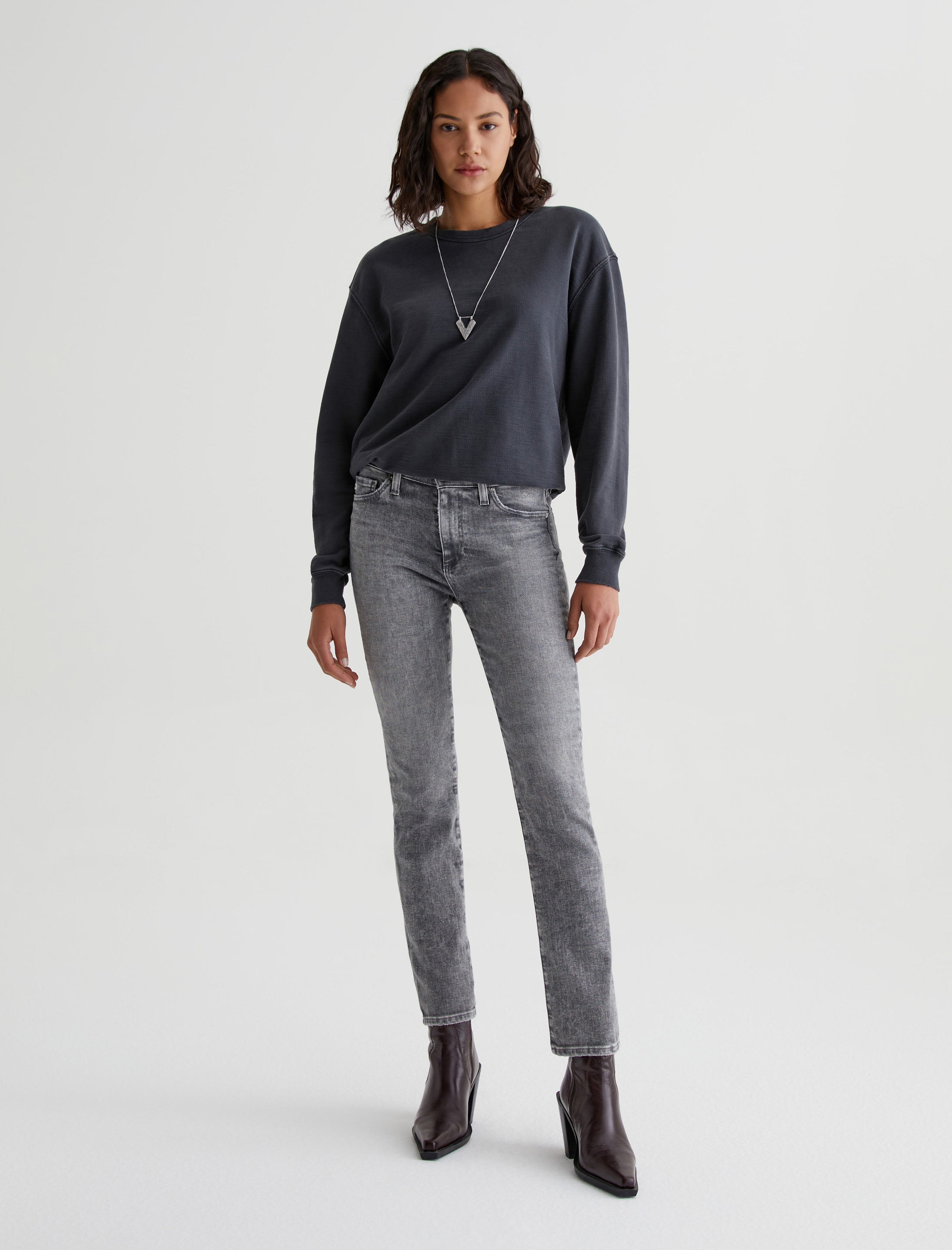 Womens Mari Moonwash Concrete at AG Jeans Official Store